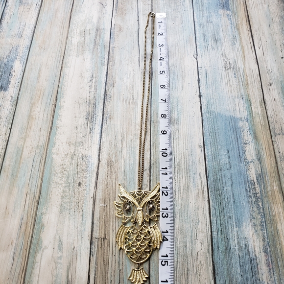 Vintage Owl Articulated Necklace. - Picture 5 of 7